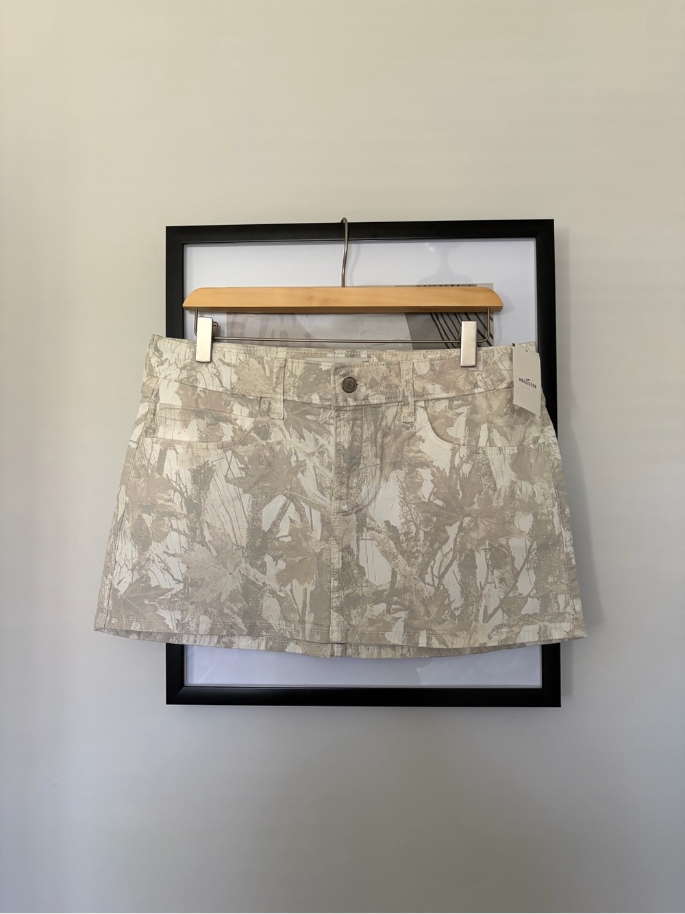 Hollister Camo Mini Skirt